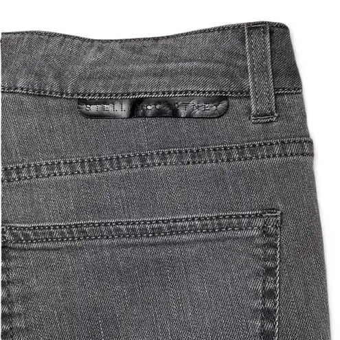 Stella McCartney Made in Italy Grey Low-rise Skinny Jeans Size 28 Ankle Zip EUC