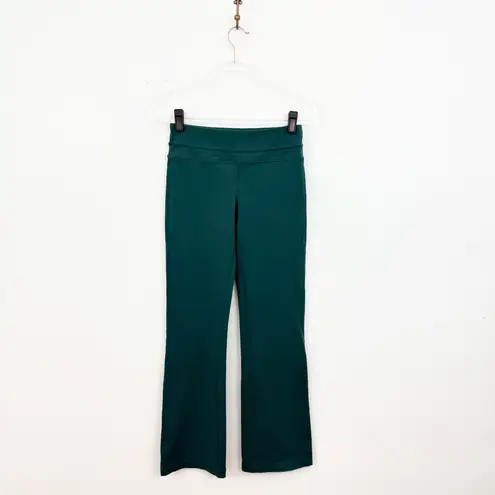 prAna Forest Green Bootcut Yoga Pants