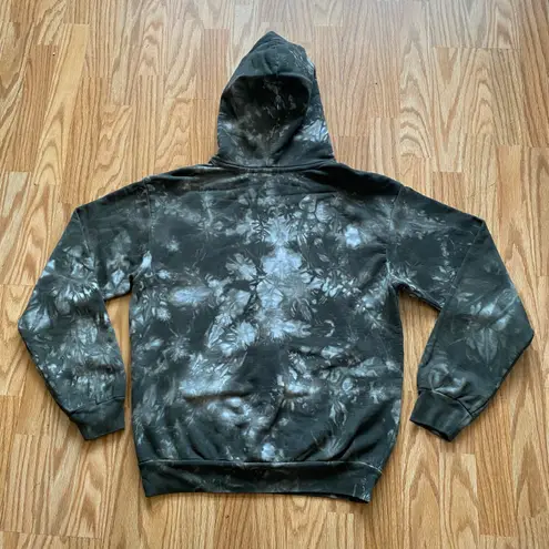 Talentless PREMIUM HOODIE IN OLIVE CRYSTAL WASH - MEDIUM