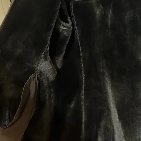 1 Madison Brown Faux Fur Coat with Hood