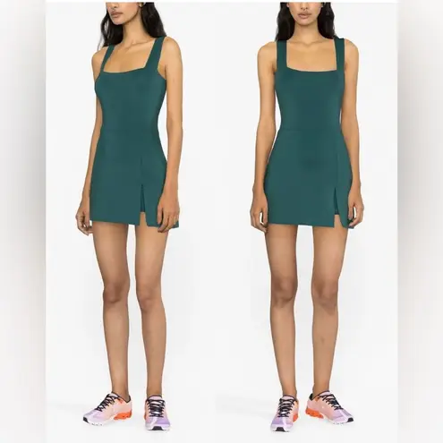 Reformation  Daria EcoMove Active Dress in Pine Green Size Medium