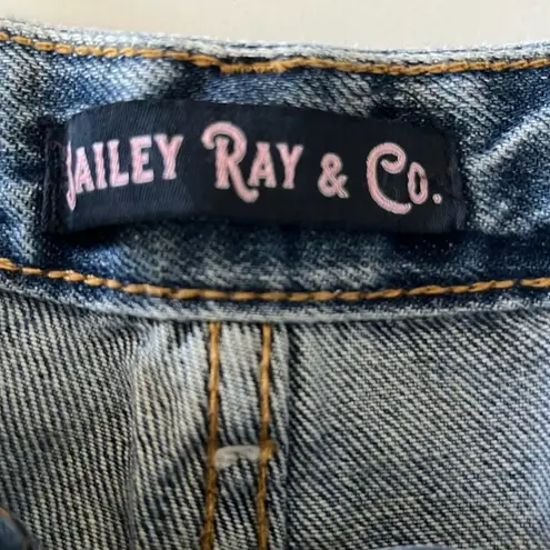 Bailey Ray & Co. Distressed High Rise Ankle Jeans