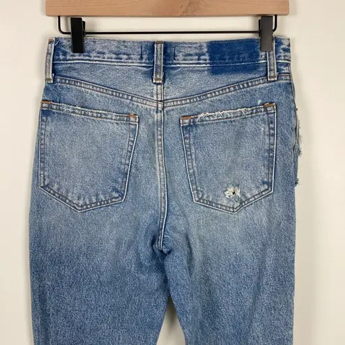 Abercrombie & Fitch  Mom Denim Jeans High Rise Relaxed Fit Blue Women’s Size 26