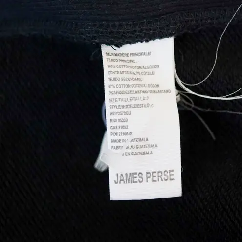 James Perse Standard Black Shawl Collar Single Button Blazer Jacket Women Size M