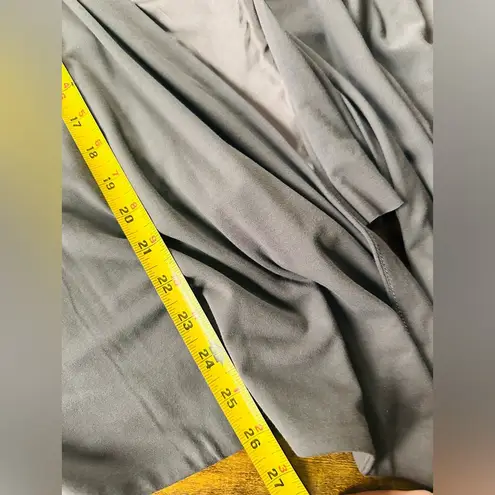 Grace Elements Faux Leather and Knit Open Jacket - Size XL - NWT