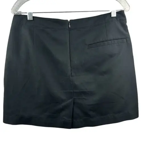 PGA Tour Women's Black Skort Size 8 with Pockets Casual Short Skirt- flawed