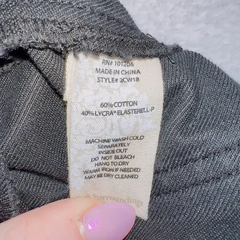 Soft Surroundings 2CW18 The Ultimate Denim Pull-On Bootcut Jeans in Black