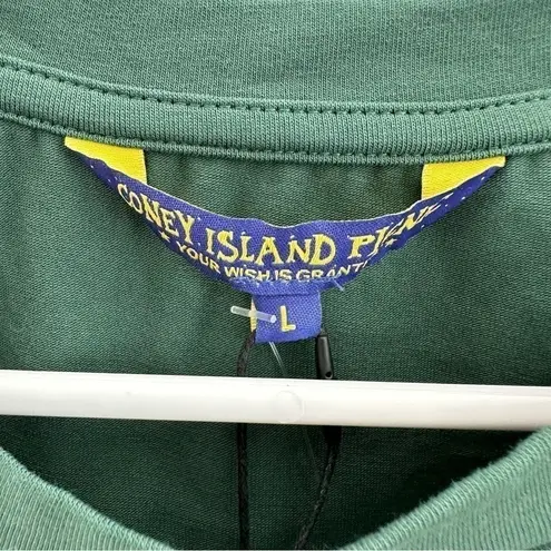 CONEY ISLAND Grow with Us Crop Stretch Cotton Graphic T