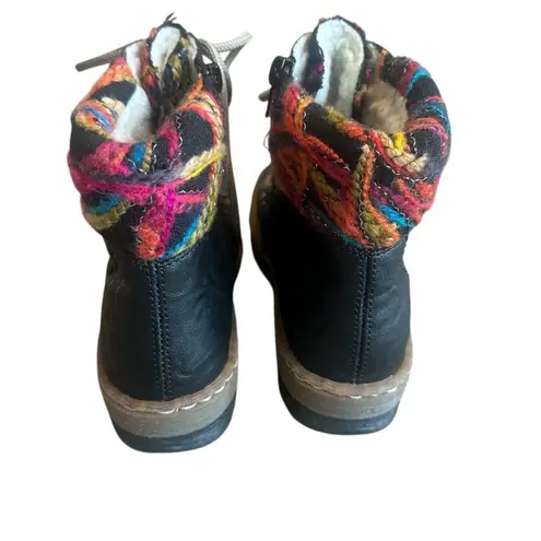 Rieker Felicitas Black Leather Lace