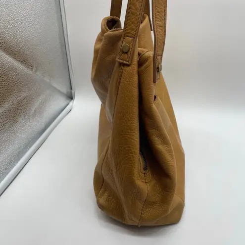 American Leather Co Caramel Brown Leather Handbag Hobo Bag Shoulder Bag Satchel