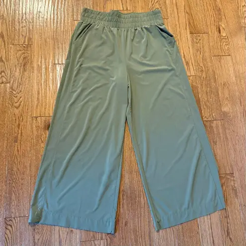 All In Motion moss wide leg high rise athletic pant size XL