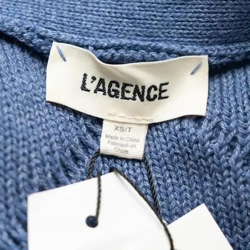 L'Agence Mica Belted Cable Cardigan