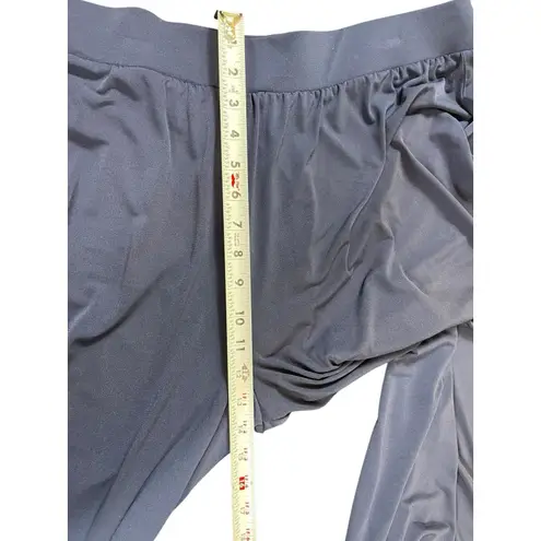 Jessica London Women’s Pull-On Wide Leg Pants Navy Blue Size 22/24 Stretch