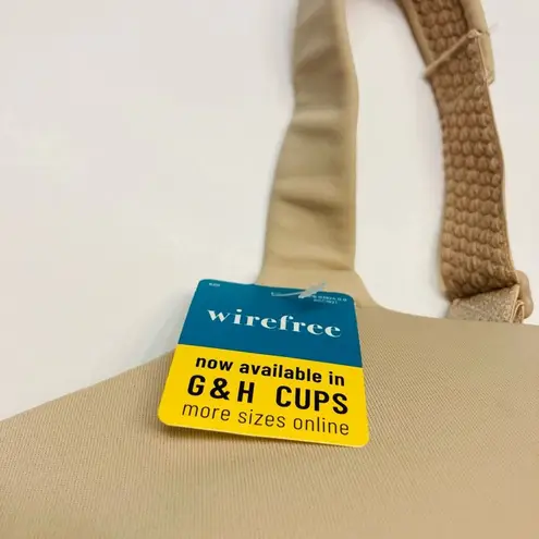 Vanity Fair 71380 Beauty Back Full Figure Wireless Smoothing Bra 38G Damask NEW