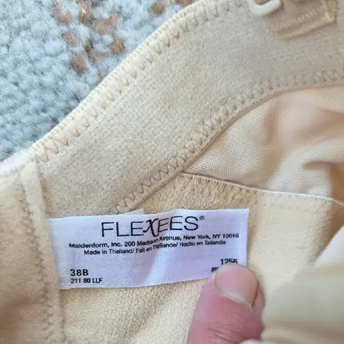 Maidenform Flexees Ultra-Firm Body Shaper with Built-In Underwire Bra Cream 38B