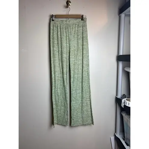 Song of Style Ribbed Emmett Pants in Green Heather Sz. M Size M