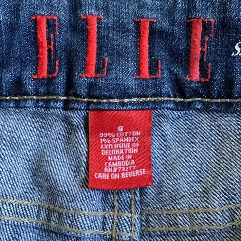 Elle Women's  Skinny Boyfriend Denim Blue Jeans Size 8 EUC #2716