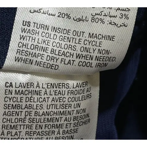 JM Collection Pants Slacks Trouser Size 10 Navy Blue Career Office