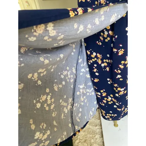 Popsugar Floral Wrap Dress Knee Length Feminine Wedding Nursing Friendly Event