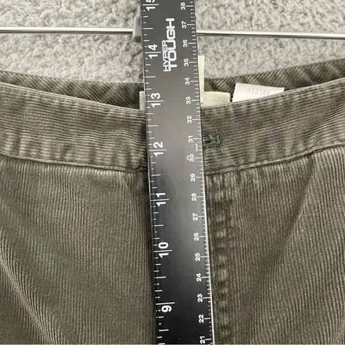 appleseed's Appleseed’s Pants Women 14 Olive Casual Cropped Corduroys