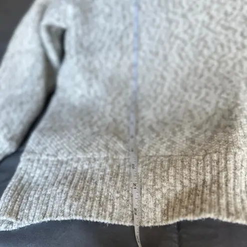 Plush Chenille Half Turtleneck Sweater Gray Size undefined