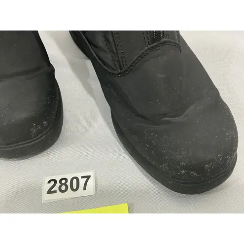 Womans Weathermates Julia Size 7 M Black Quilted Lined Zip Up Ankle Snow Boots