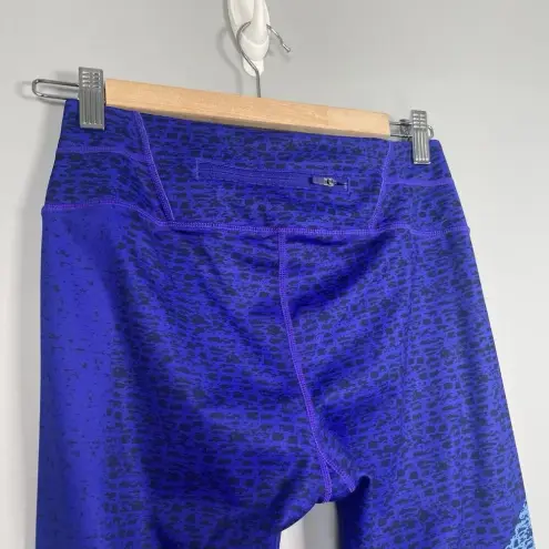 Athleta  Women's Mid Rise Asym Camo Sonar 7/8 Tight 591395 Purple ($98) Size S‎