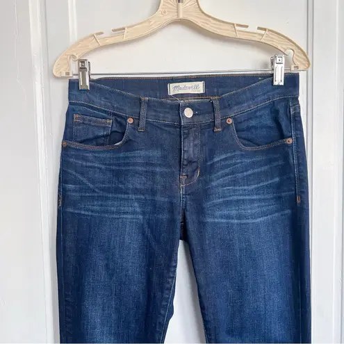 Madewell  • Alley Straight jeans dark wash slim low mid rise stretch denim