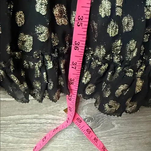 NEW Ivy City Sammy Dress in Black & Gold XL