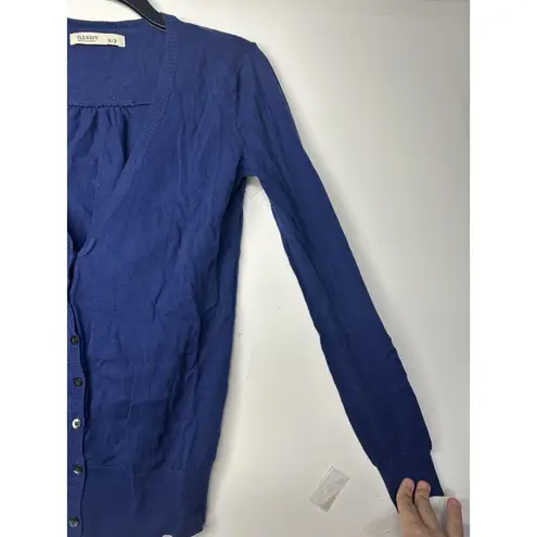 Old Navy  Blue Button Front Cardigan Women’s Size Small Long Sleeve