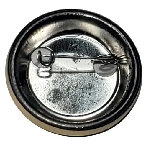 Hard Rock Cafe "No Drugs or Nuclear Weapons Allowed Inside" 1.5" Button Pin