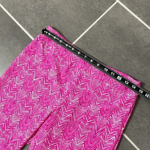 JUDE CONNALLY Lucia Herringbone Hot Pink Pant size Small