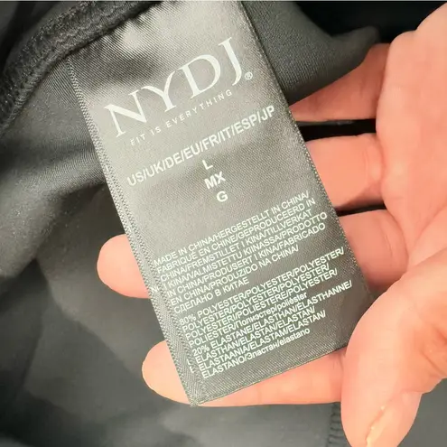 NYDJ NWT Sculpt-Her Skinny Legging Capri In Black Shapewear Size Large