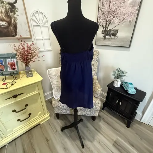 PINK - Victoria's Secret  Blue Babydoll Mini Dress Cocktail