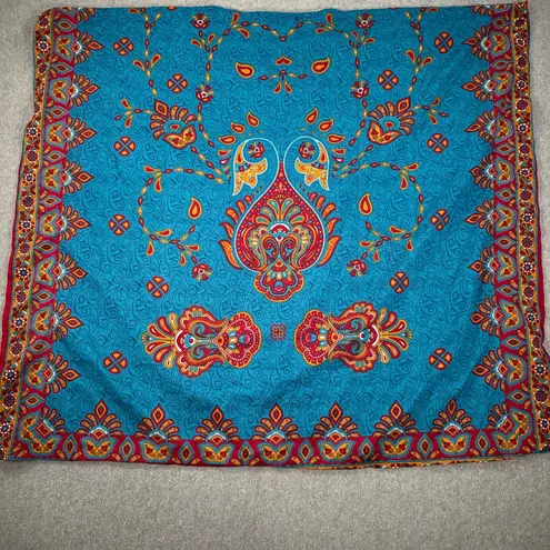 Sante Classics Kaftan Women's One Size Blue Bedazzled V