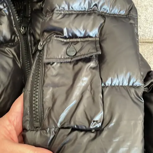 SAM. Freestyle Down Puffer Jacket Black Size 12