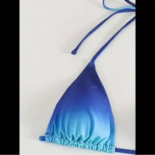 Boutique Blue Ombré Toned, Bikini Set