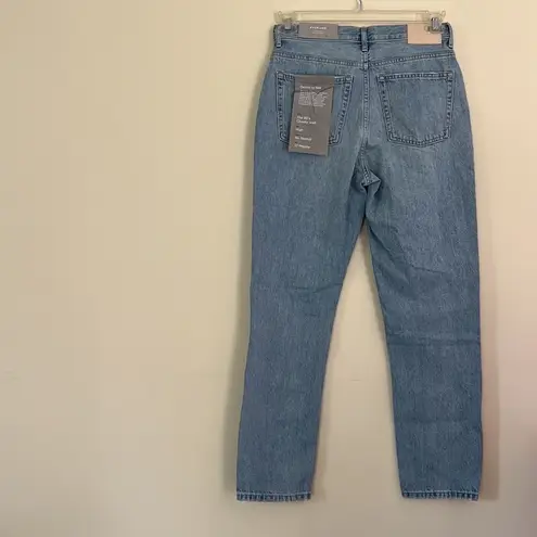 Everlane  The 90’s Cheeky Straight Patched Jeans New with tags Size 27 Regular