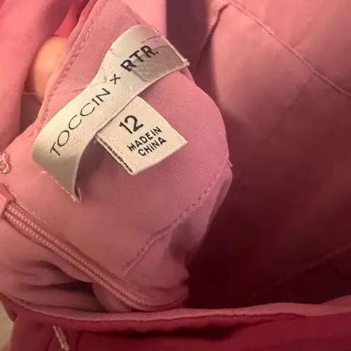 Revolve Toccin x RTR Pink Tie Dye Romper Sz 12 - Image 8