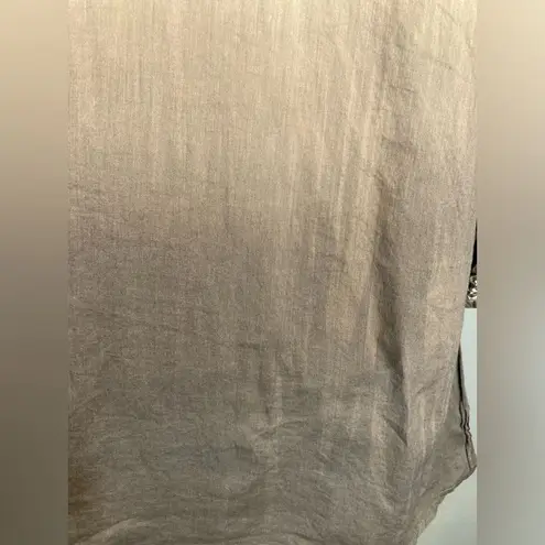 Studio Spa lightweight rhinestone ombre tunic top Size M