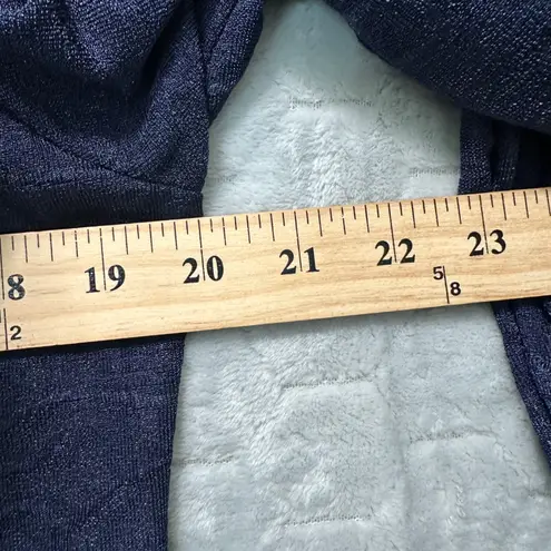 Victoria Embroidered Floral Top Blue XL/XXL Plus Size Retro Artsy Boho Classic