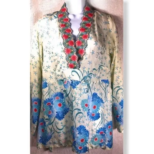 Johnny Was ‎ Silk Top