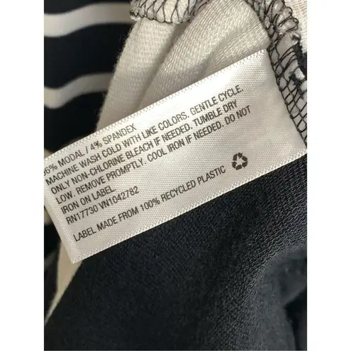 Ava & Viv Women's Striped Short Sleeve Pullover T-Shirt Dress Multicolor Size 1X