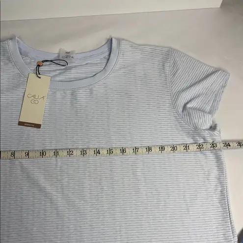 Blue Dolman Sleeve Boxy T