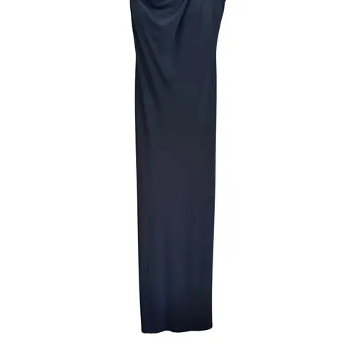 Cache Cachè Evening Gown Long Dress with Teardrop‎ Jewel Vintage 90s Y2K Black Small