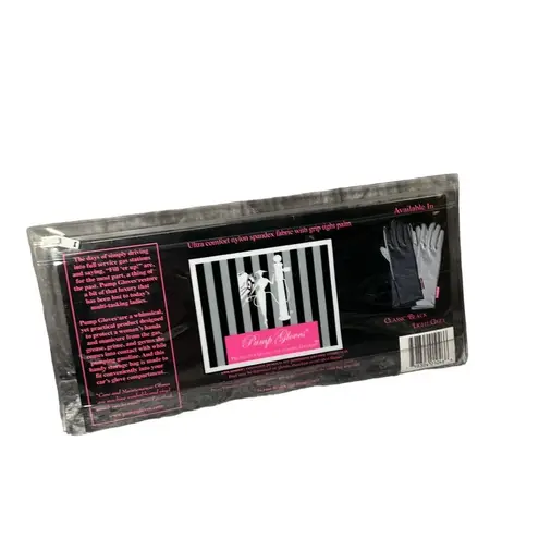 Pump Gloves Protective Gloves For Pumping Gasoline One Size Fits All Nylon Gray