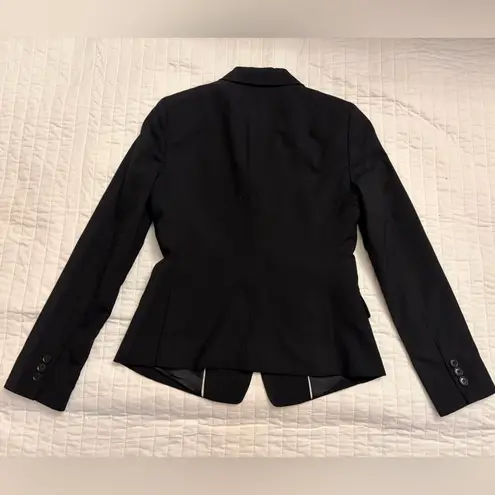 Banana Republic  black wool blazer pants suit set
