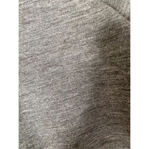 Joseph Wool Blend Crew Neck Long Sleeve Sweatshirt Gray Black Size 36