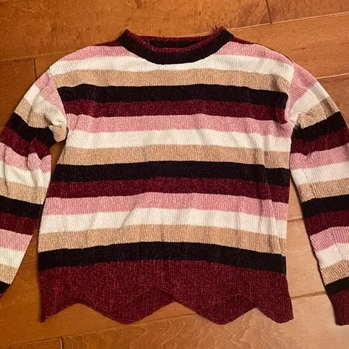 Jun & Ivy  Striped Sweater