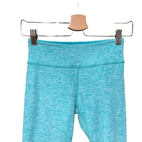 Beyond Yoga  Spacedye Crop Leggings Teal Blue Size Small‎